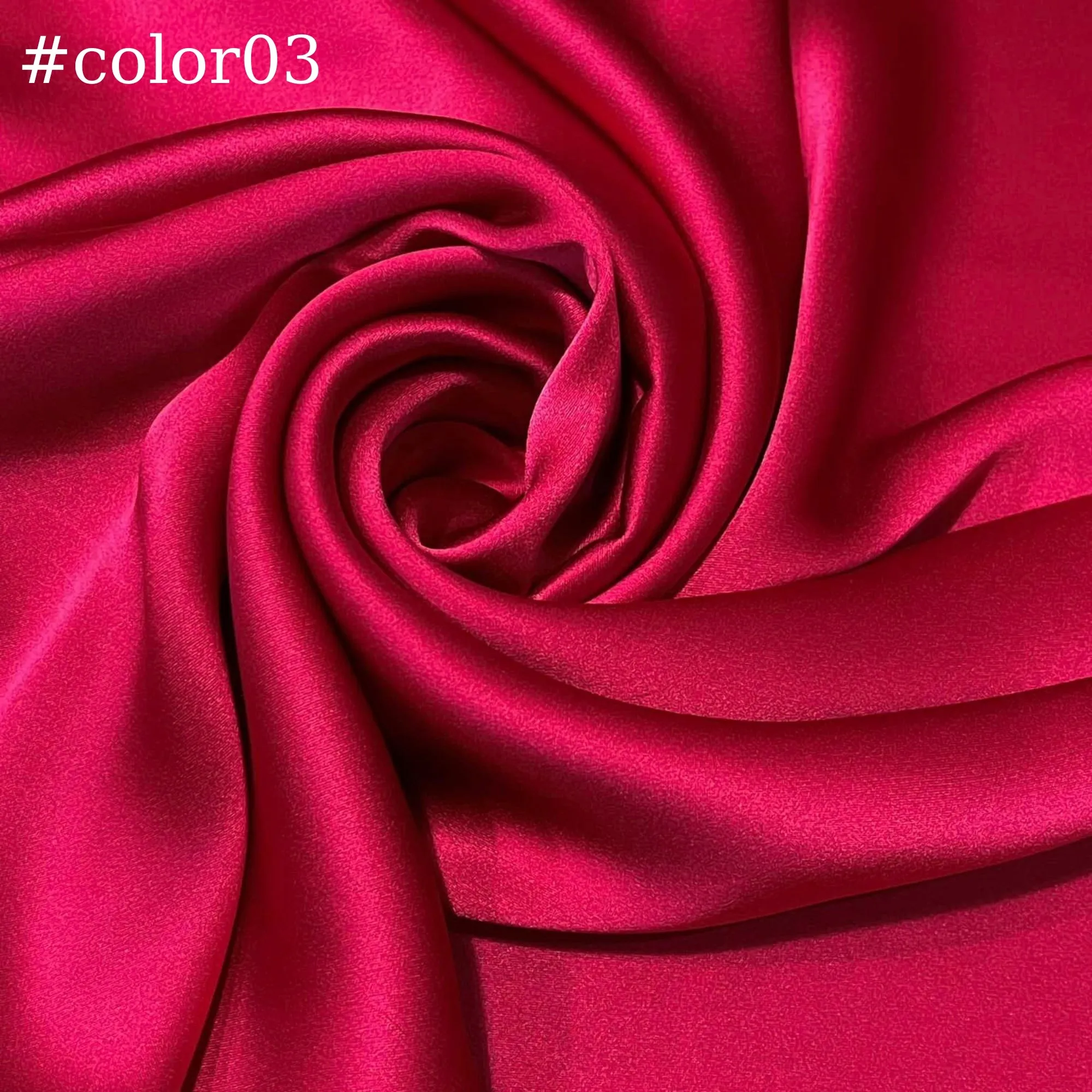 100% PURE MULBERRY SILK fabric by the yard – Satin silk fabric – 19mm - Red, Orange, Gray silk - Gift for women - Silk apparel fabric