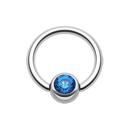 14g Classic Gem Captive Bead Body Jewellery