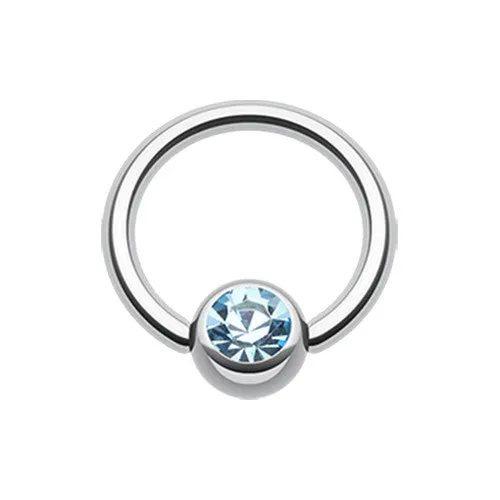 14g Classic Gem Captive Bead Body Jewellery