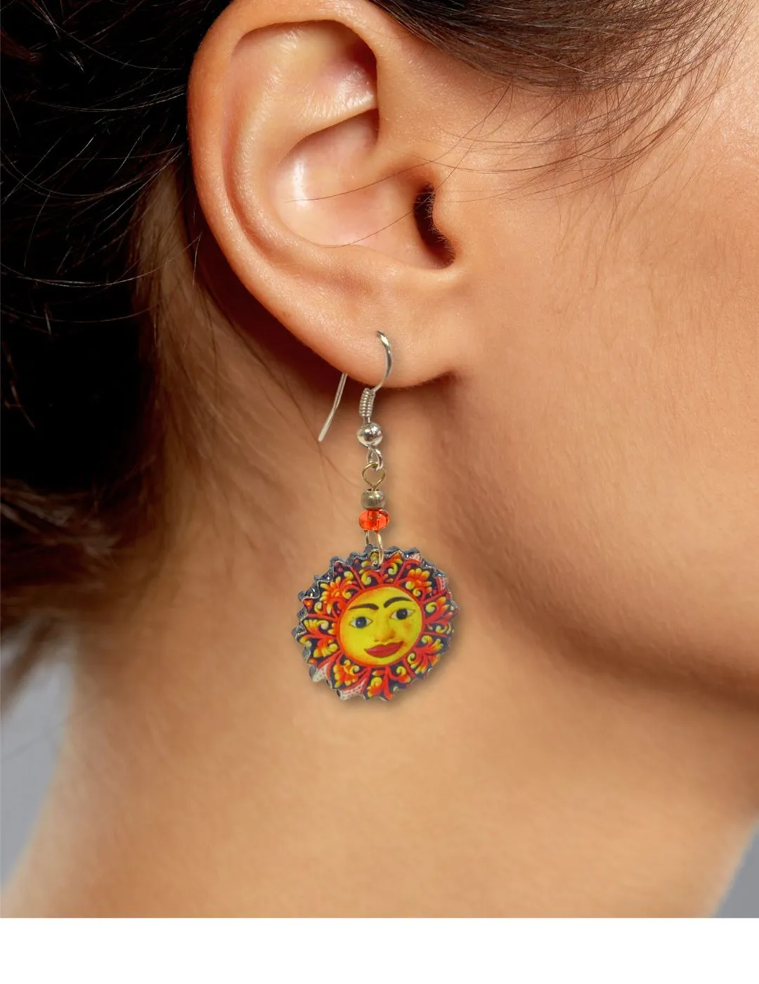 24 Pair Acrylic Sun Earrings, Only $3.25 ea!