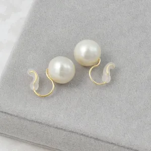 8mm Pearl Airy Fit Clip On Earrings