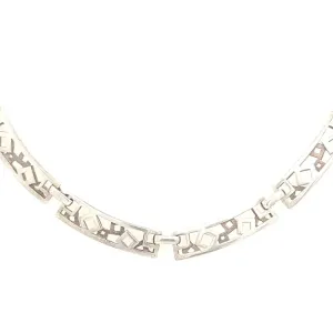 925 Silver Link Chain 14" 29.4g Preowned