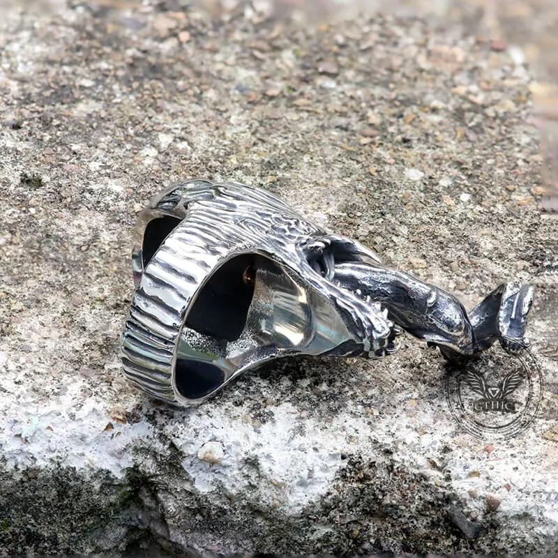 Alien Mutant Symbiote Stainless Steel Ring