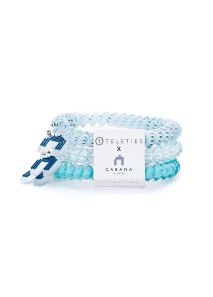 Amalfi Coast Cabana Life x Teleties Hair Tie 3-Pack