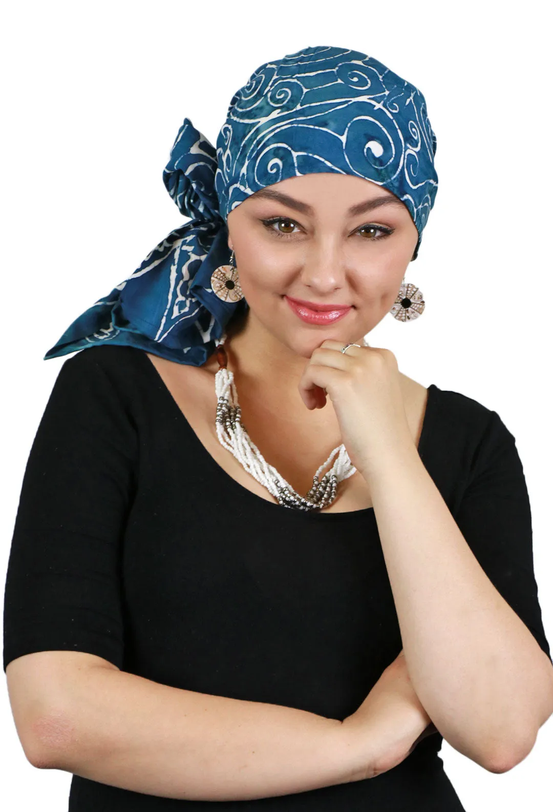 Bali Batik Head Wrap For Women Chemo Scarf Rayon 15" X  60" ALL COLORS