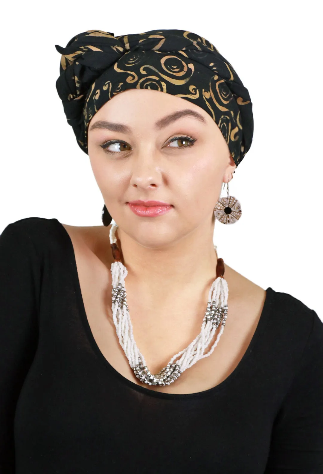 Bali Batik Head Wrap For Women Chemo Scarf Rayon 15" X  60" ALL COLORS