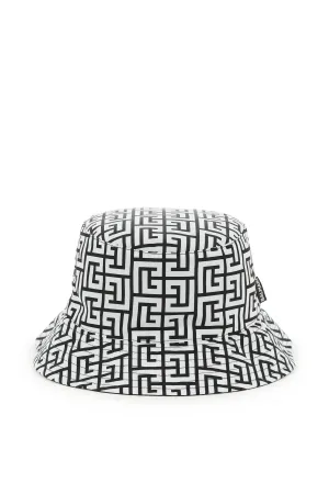 Balmain monogram nylon bucket hat