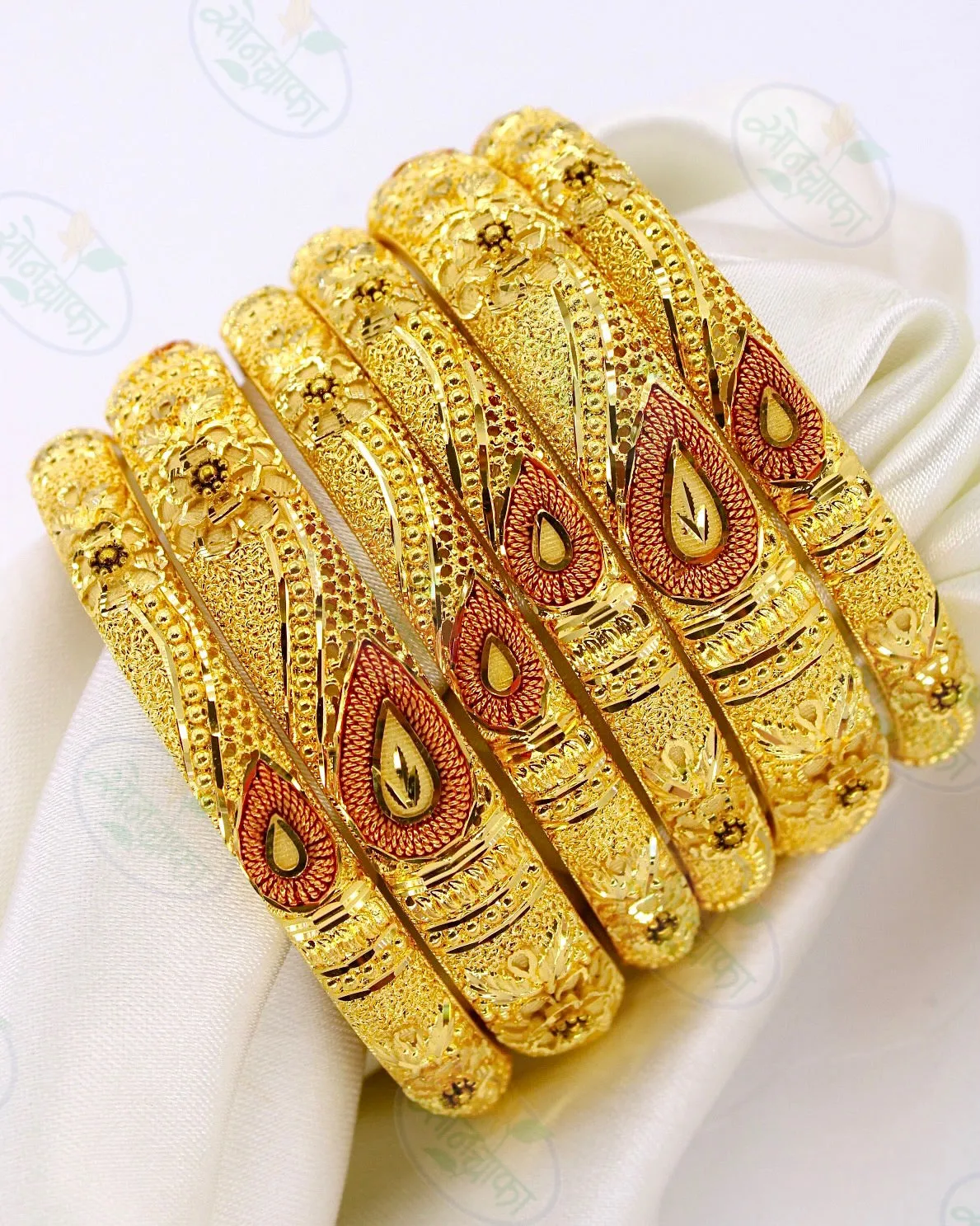 BEAUTIFUL GOLD PLATED BANGLES