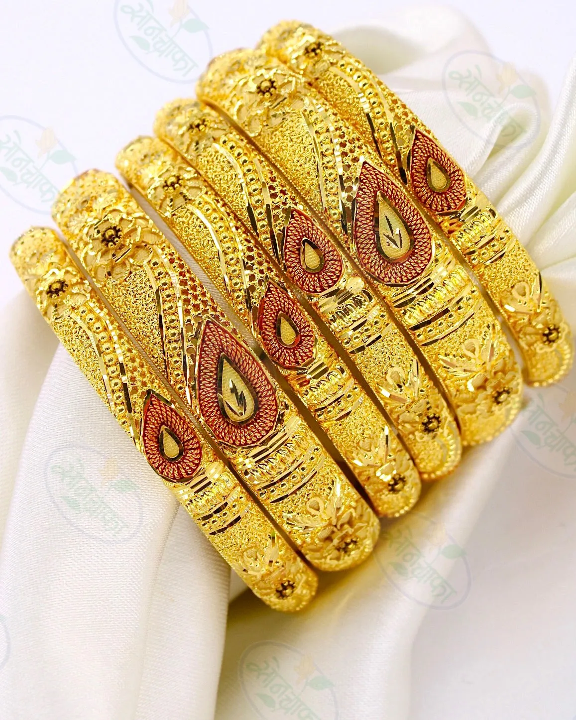 BEAUTIFUL GOLD PLATED BANGLES