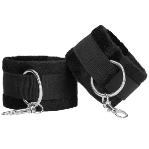 Black & White Velcro Wrist or Ankle Cuffs