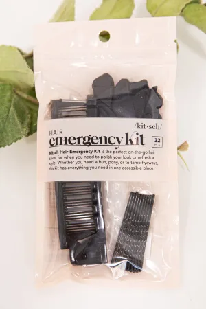 Black and Clear Hair Emergency Kit