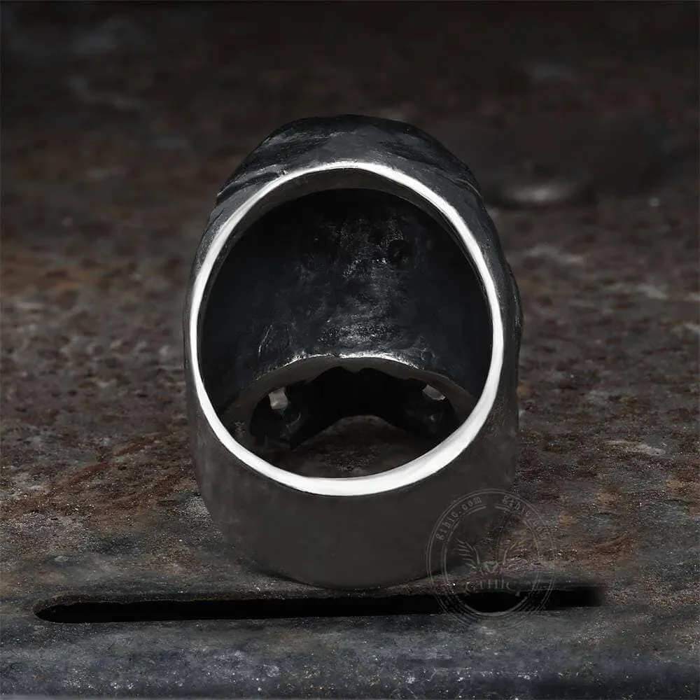 Calvarium Sterling Silver Skull Ring