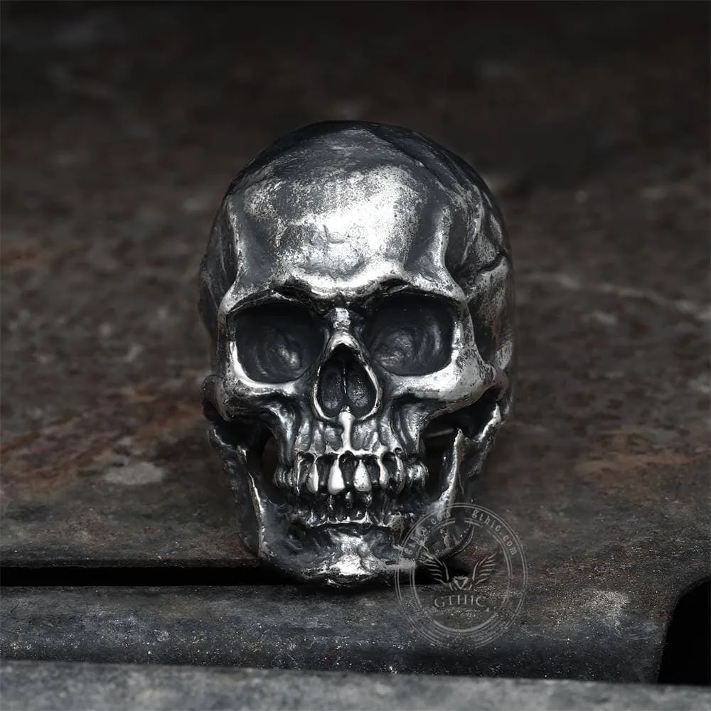 Calvarium Sterling Silver Skull Ring