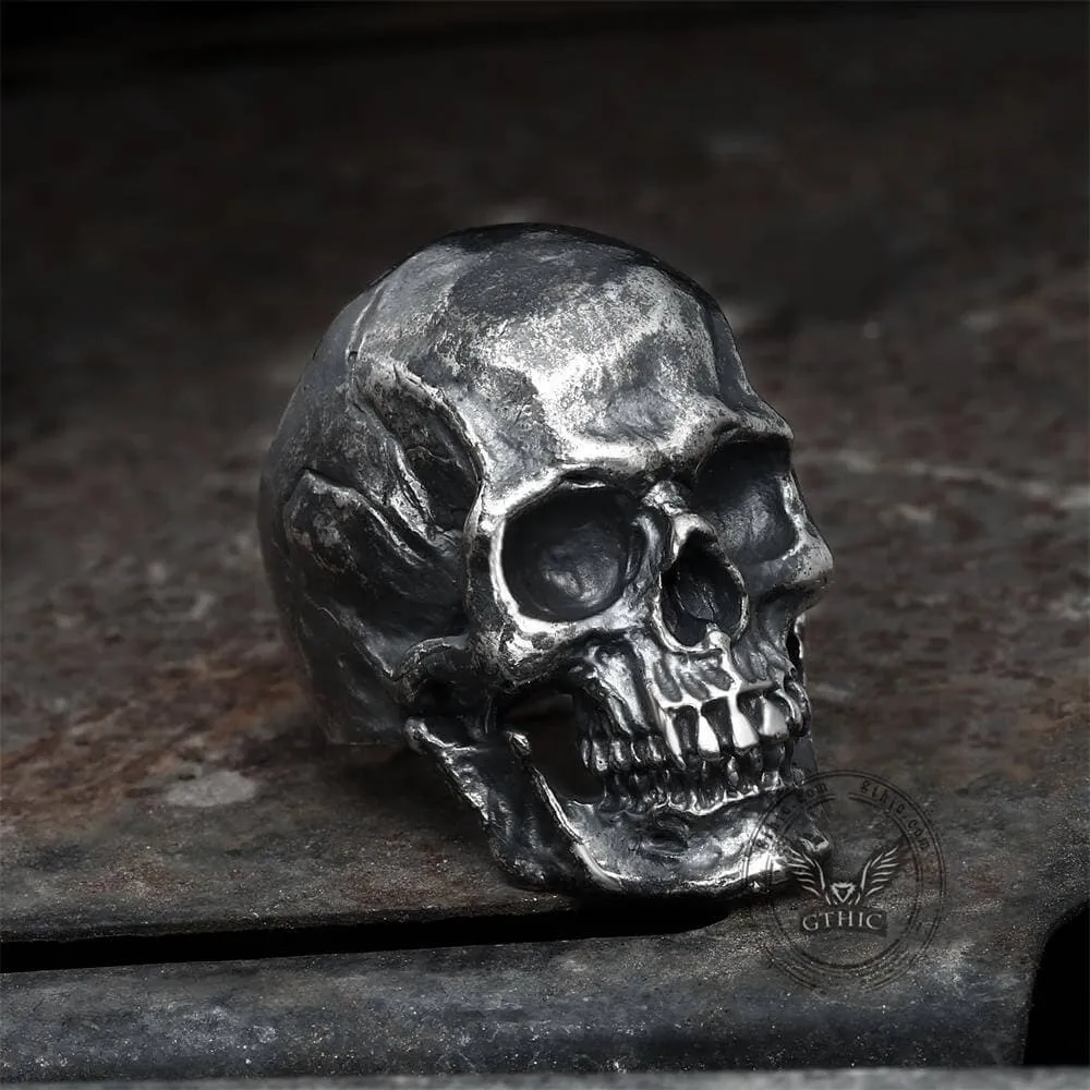 Calvarium Sterling Silver Skull Ring