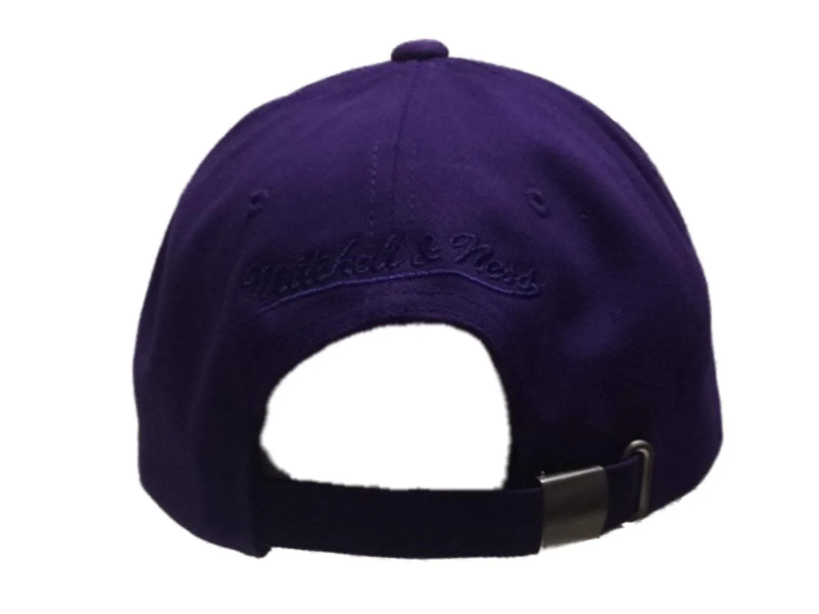 Charlotte Hornets Mitchell & Ness Purple Relaxed Adjustable Baseball Hat Cap