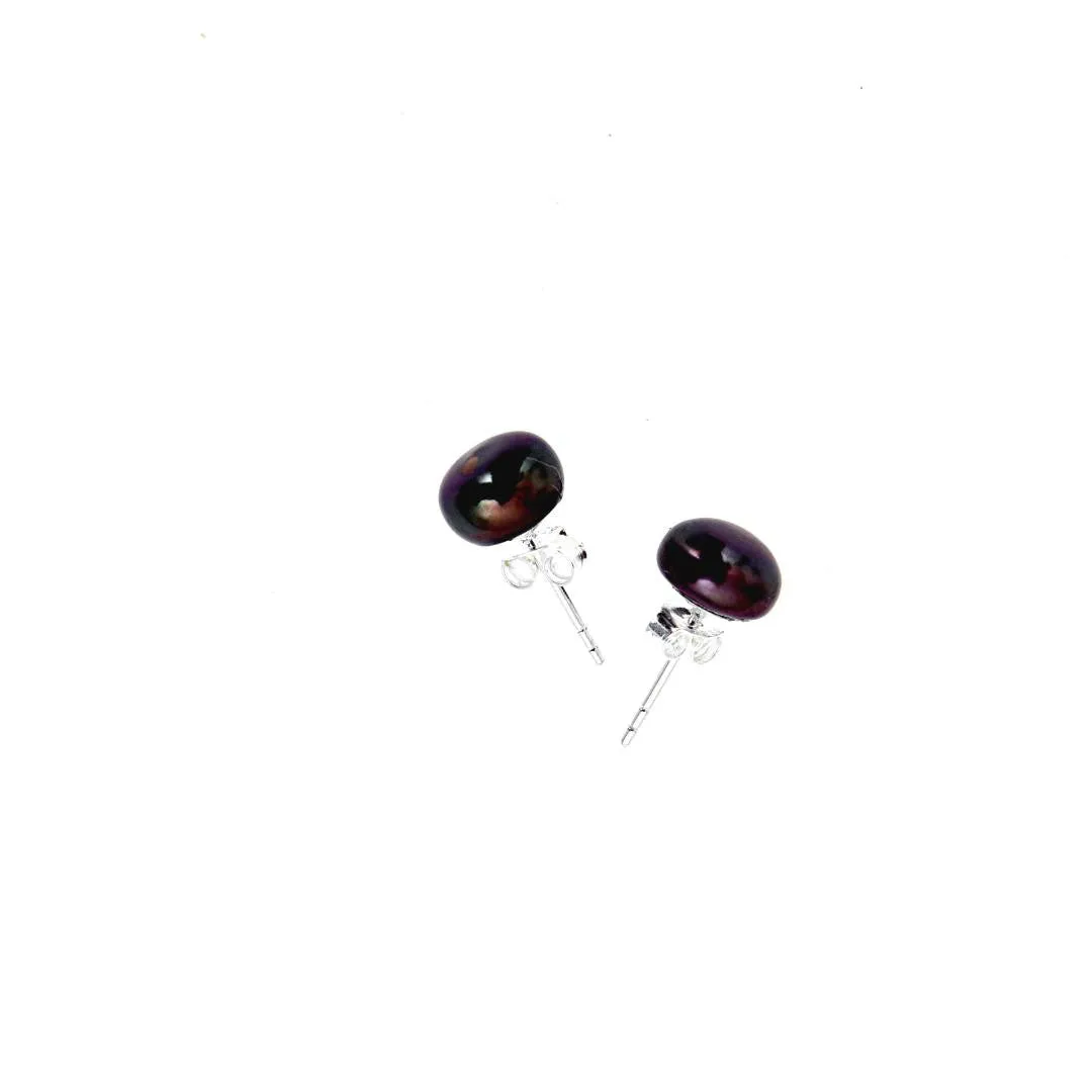 Classic Pearl Earrings | Midnight