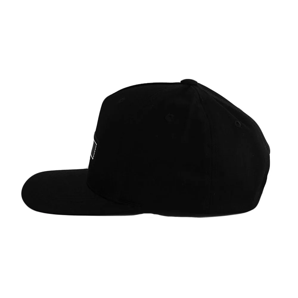 Crescendo Patch Snapback Hat Flat Brim Cotton Hiphop Adjustable Baseball Cap TR21524