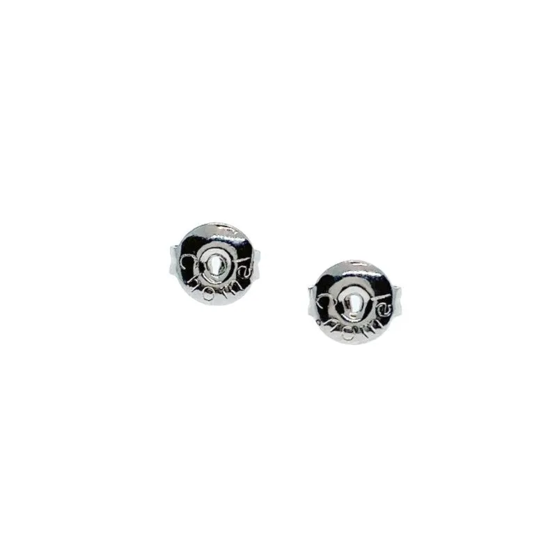 Cubic Zirconia Solitaire Stud Earring