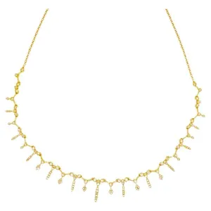 Diamond Fringe Necklace