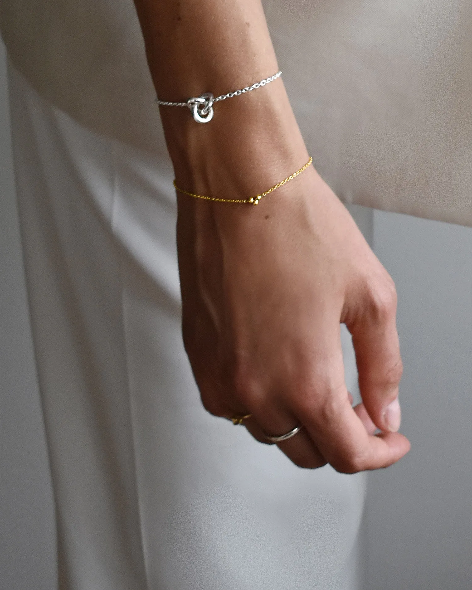 Drops bracelet gold