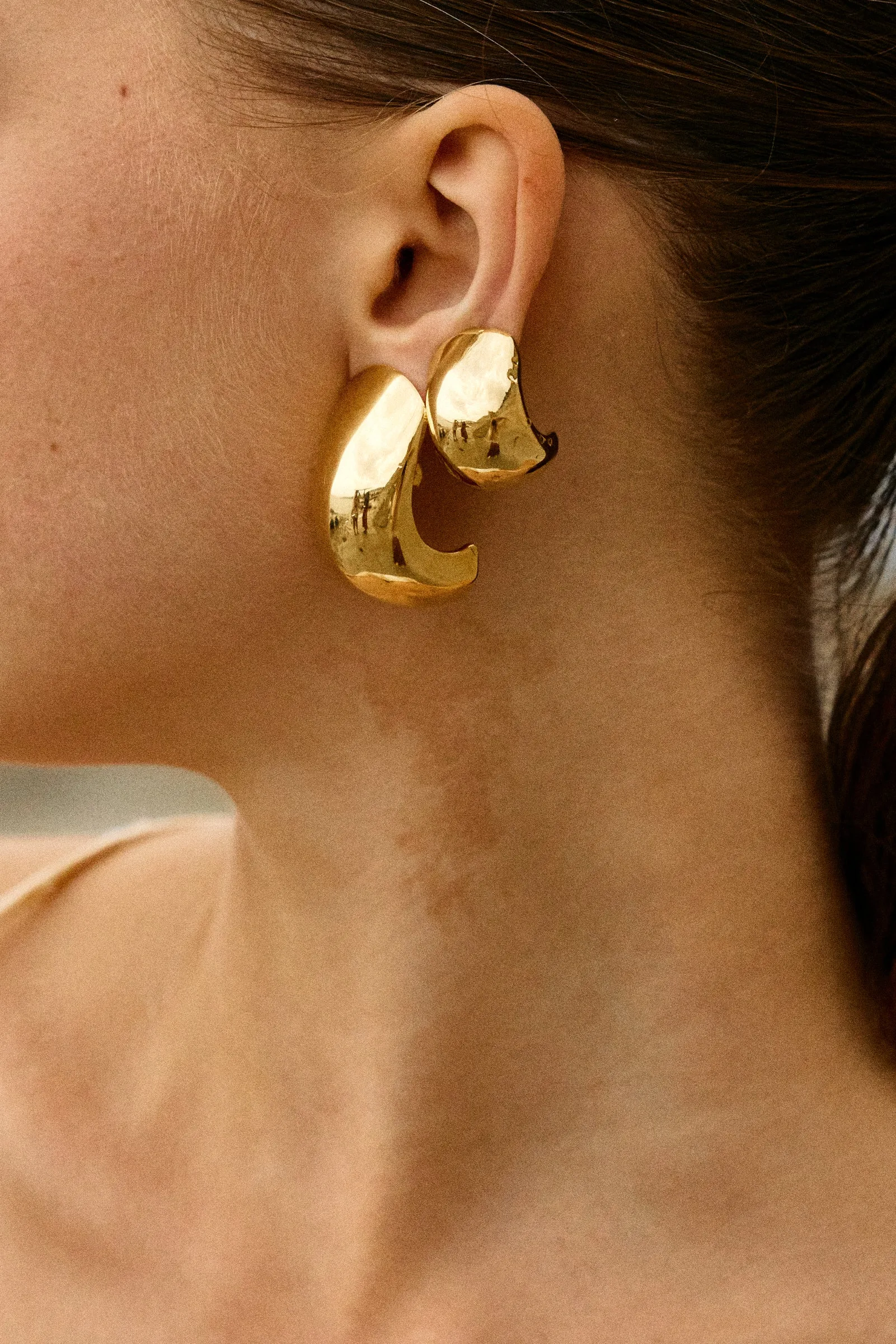 Elena Earrings Gold