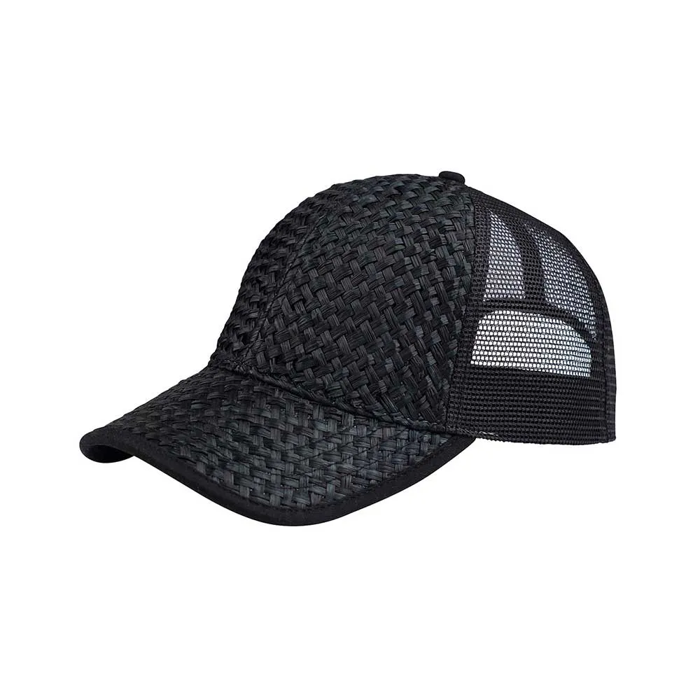 Fashion Straw Trucker Cap