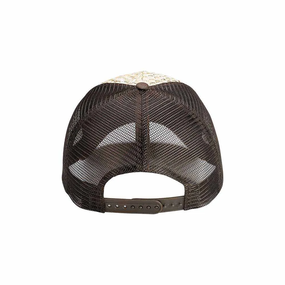 Fashion Straw Trucker Cap