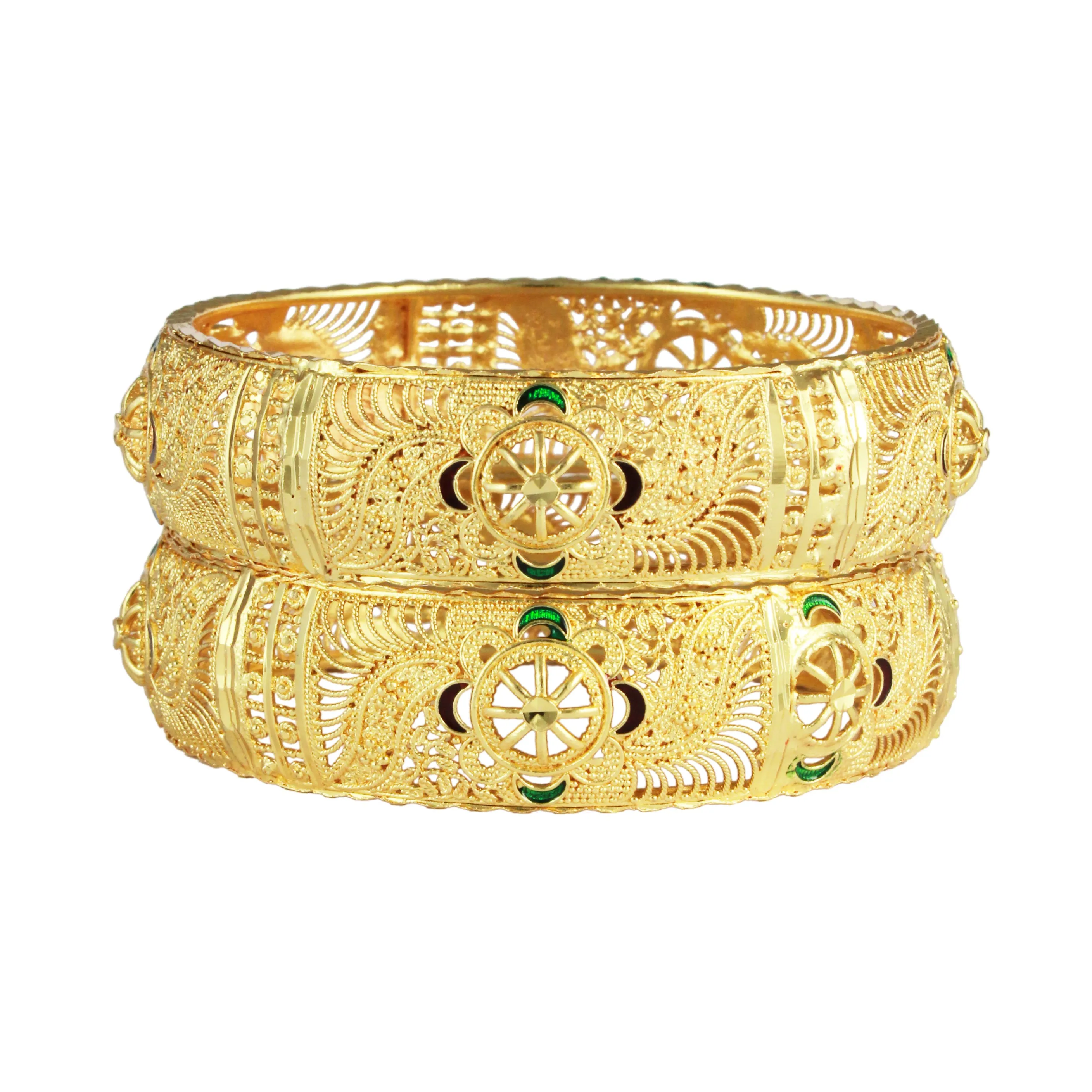 Gold Forming Bangles