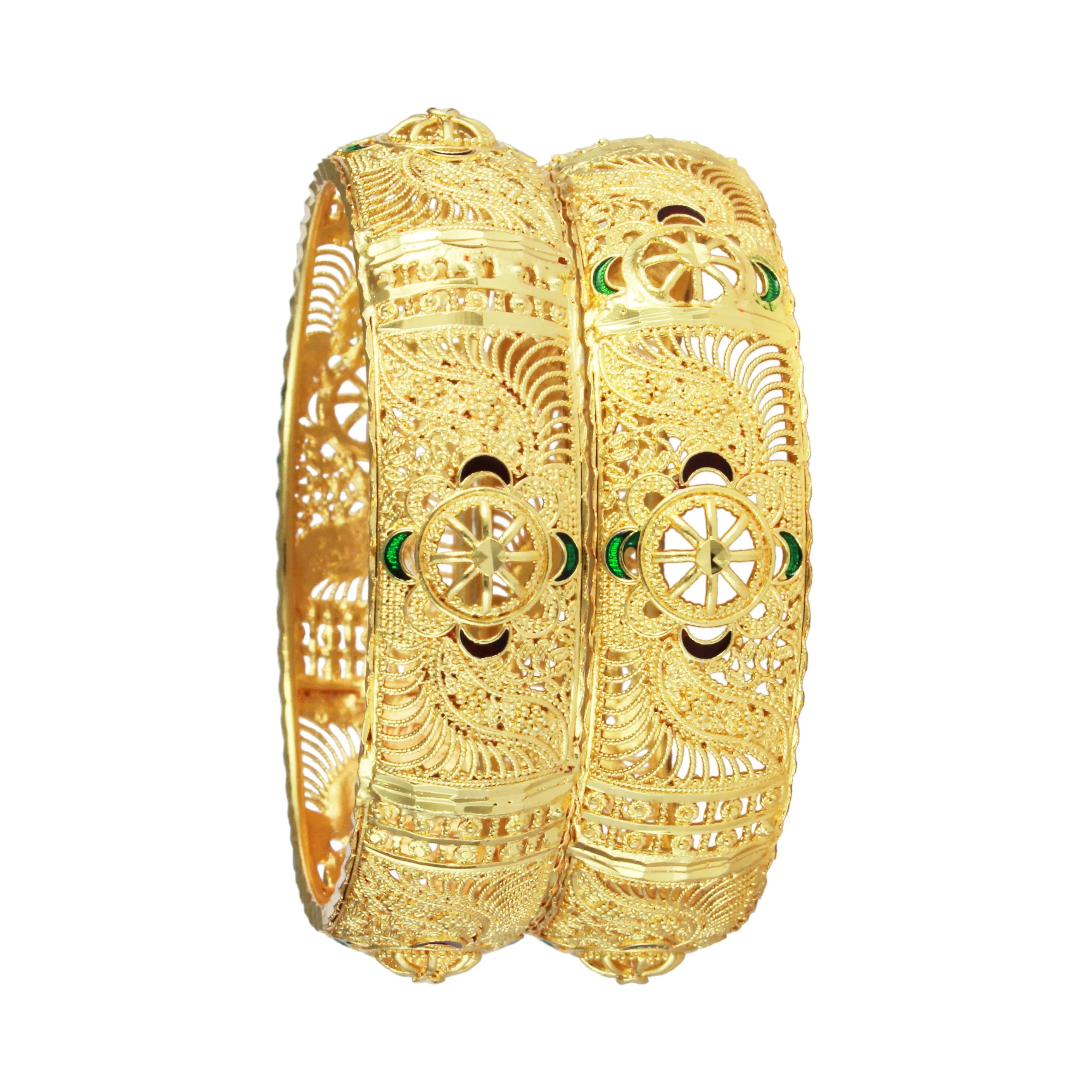 Gold Forming Bangles