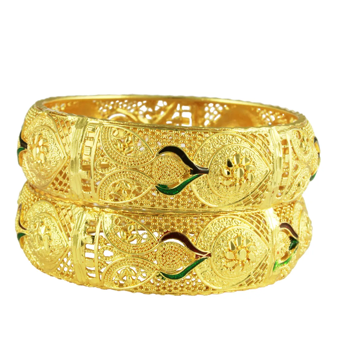 Gold Forming Bangles