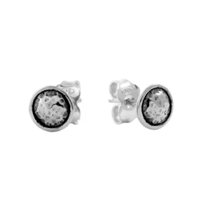 Hammered Stud Earrings E9830