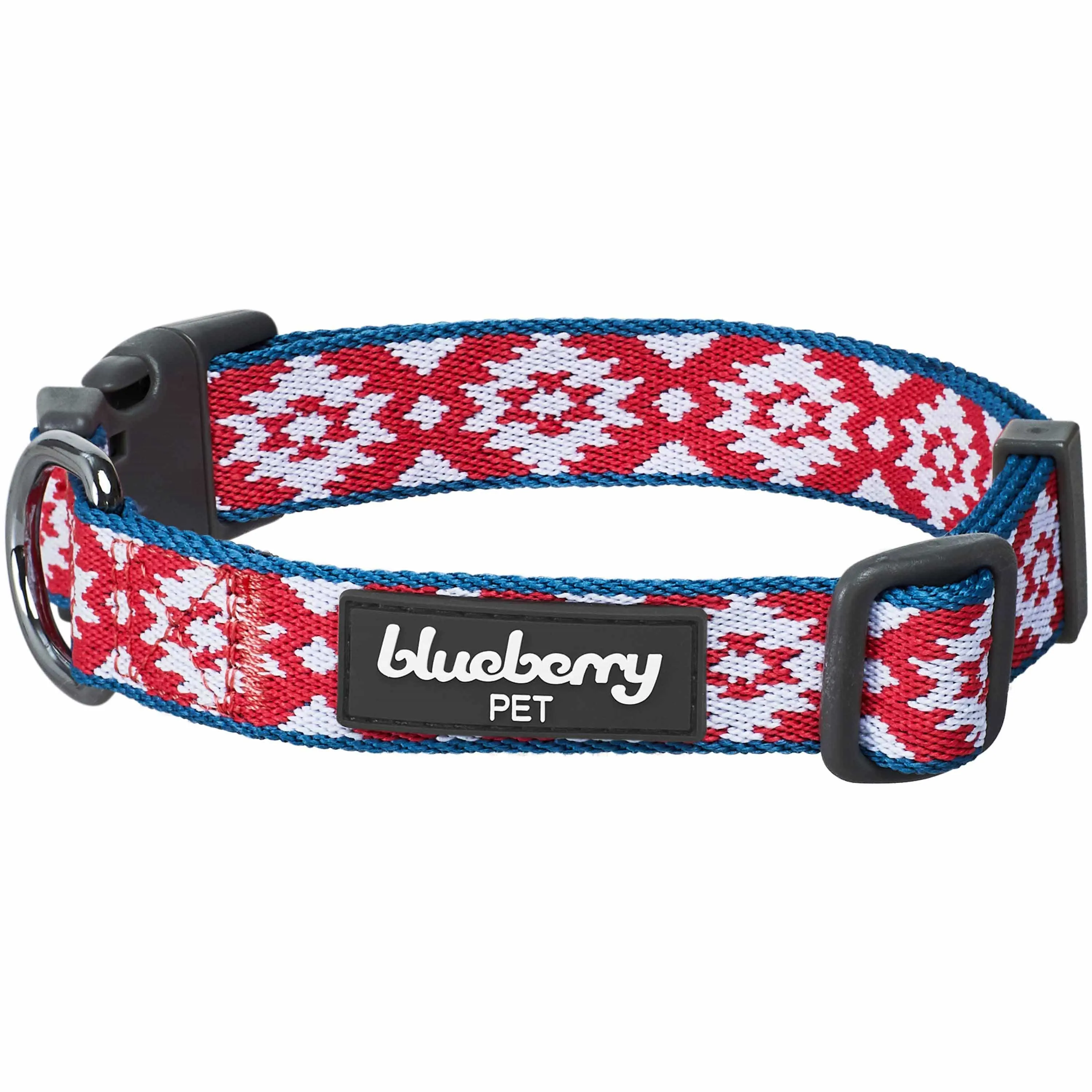 Jacquard Weave Tribal Diamond Doga Gift Box - 1 Dog Collar, 1 Yoga Stretch Strap & 3 Headbands