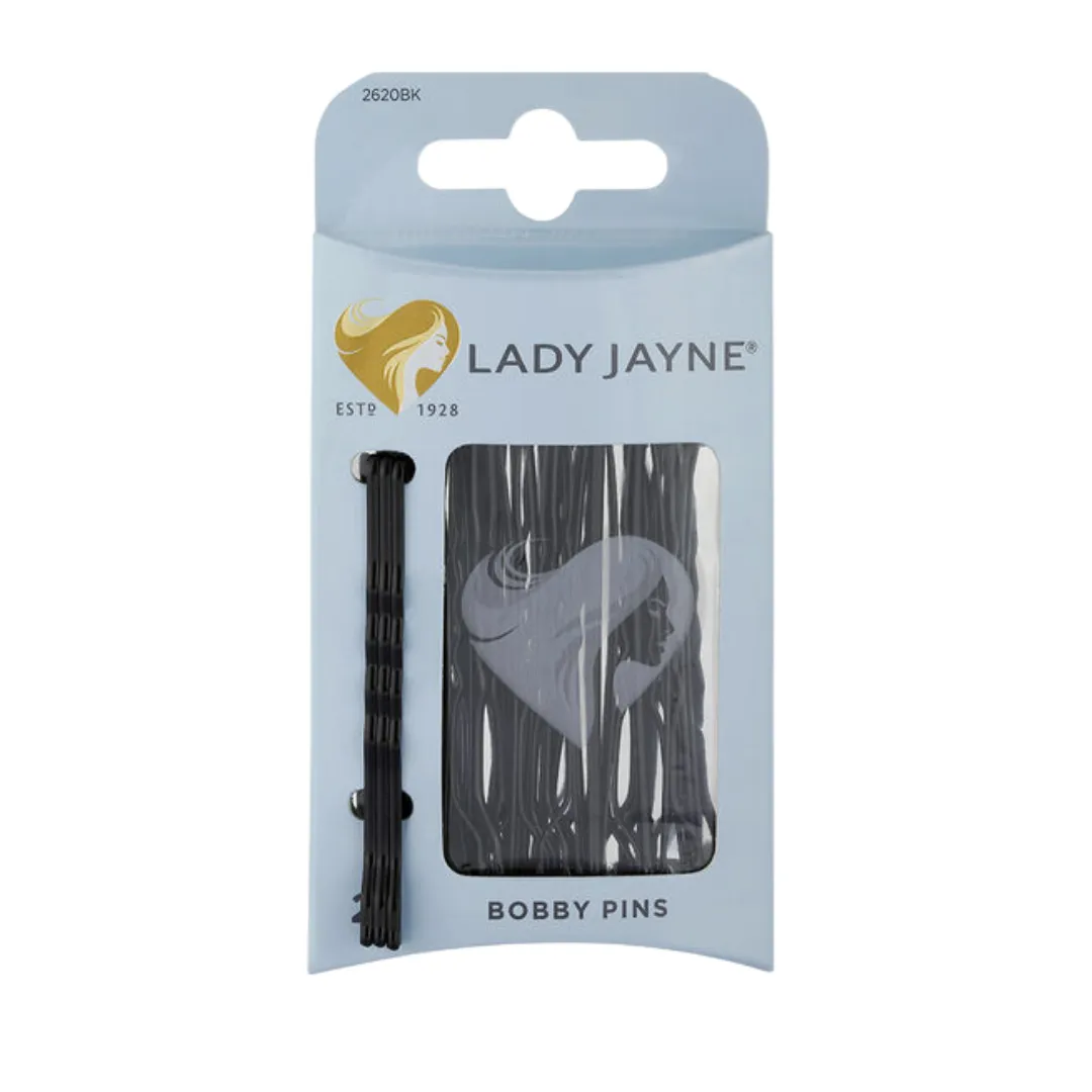 Lady Jayne Bobby Pins - 6.4cm - BLACK"