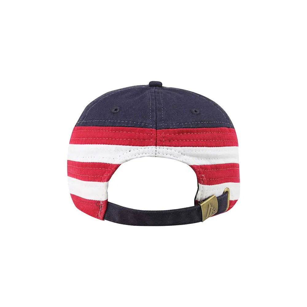 Low Profile Cotton Twill Washed USA Flag Cap