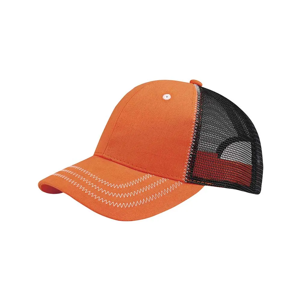 Low Profile Structured Mesh Cap