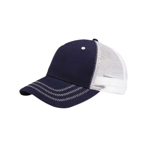 Low Profile Structured Mesh Cap