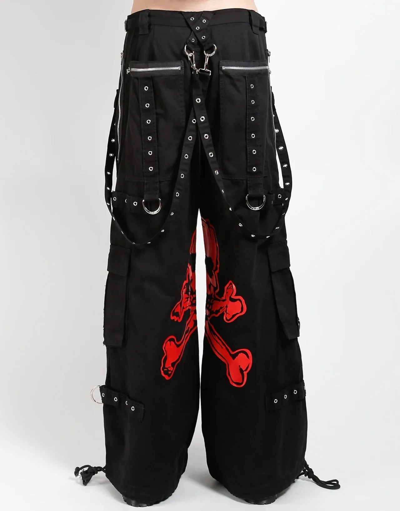 MEGA SKULL PANT RED