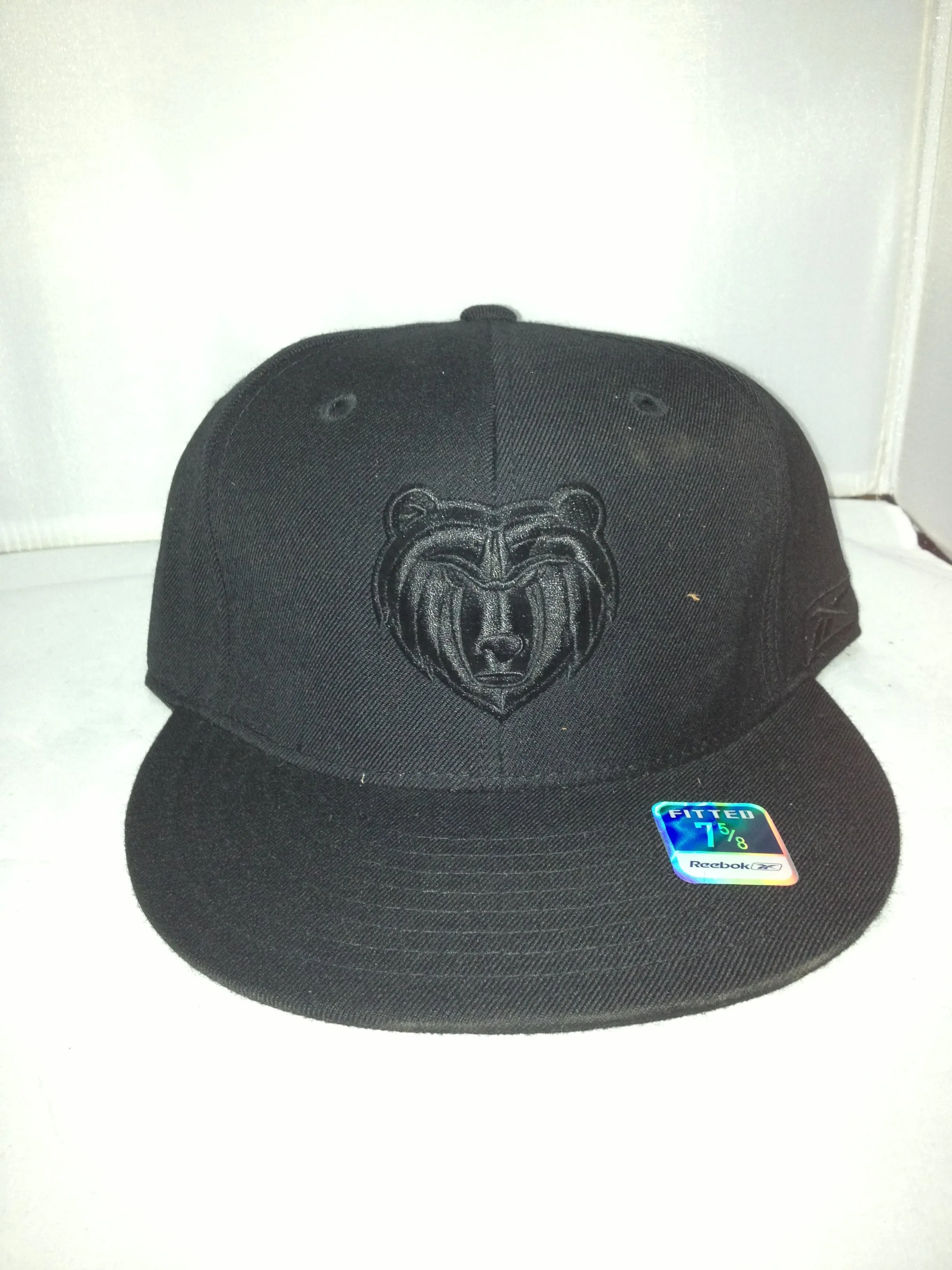 Memphis Grizzlies Reebok Fitted Black 120