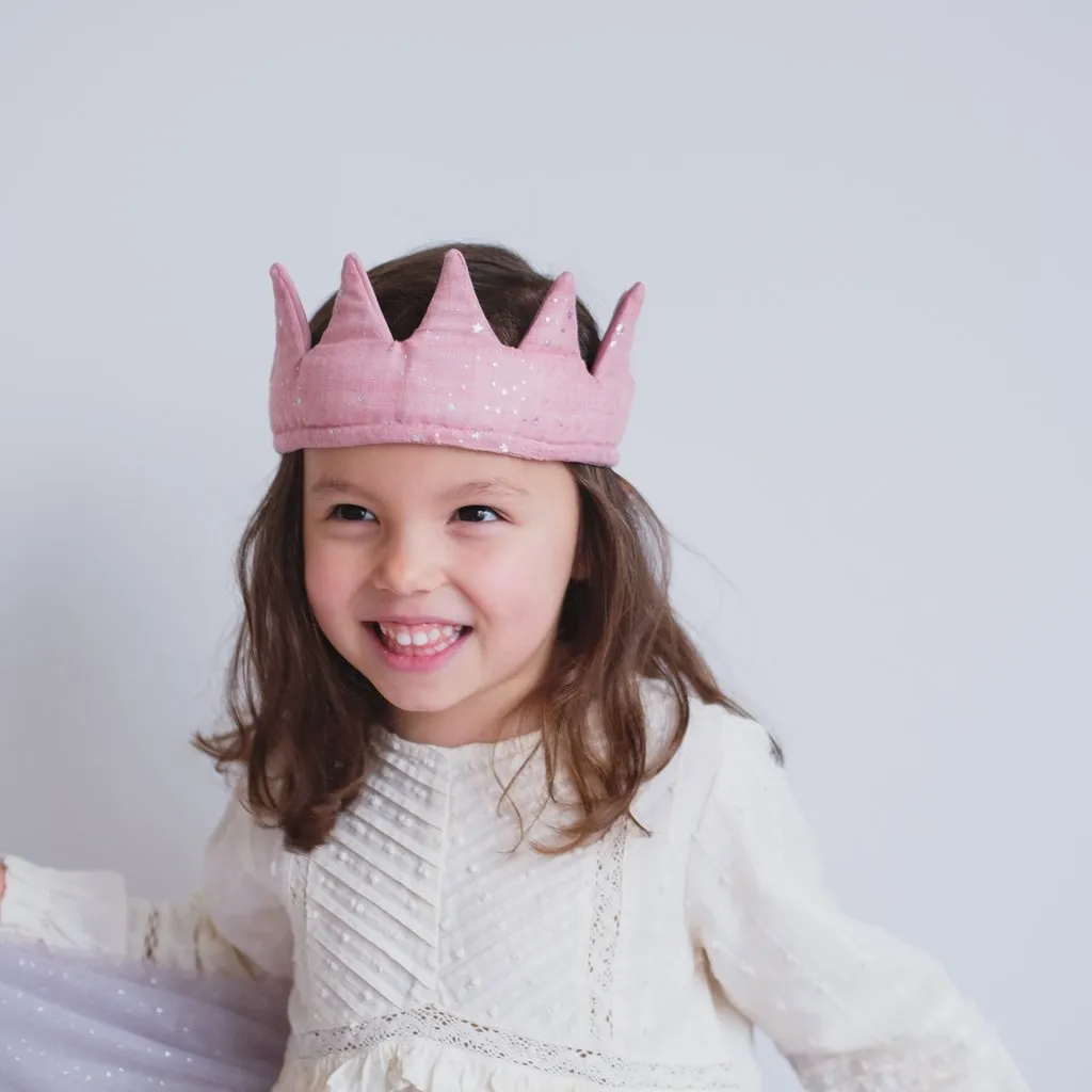 Mimi & Lula Mystical Velvet Crown Pink