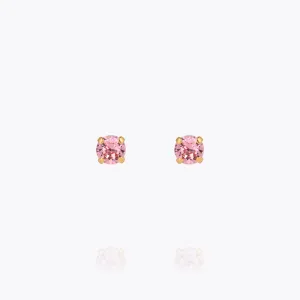 Mini Stud Earrings / Light Rose