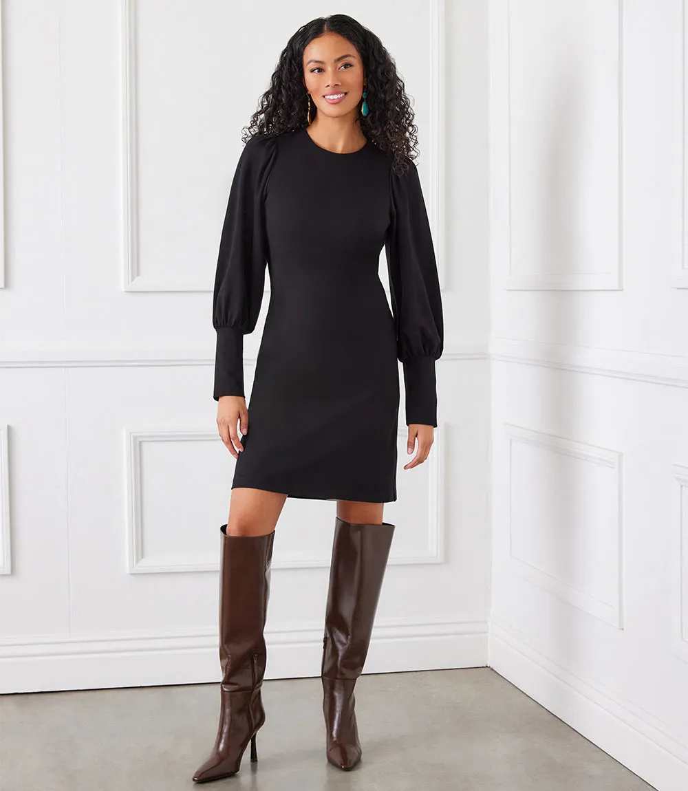 Petite Size Bishop Sleeve Dress