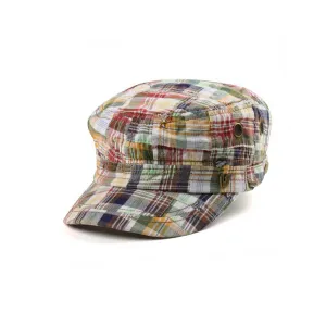 Plaid Army Cap