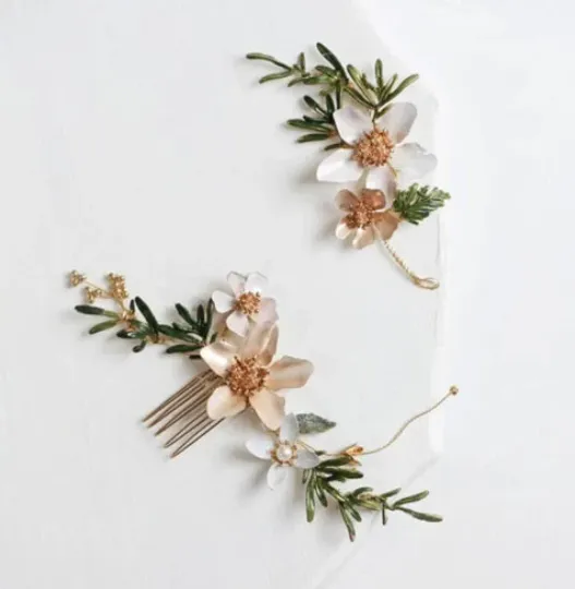 Rita Floral Hair Comb