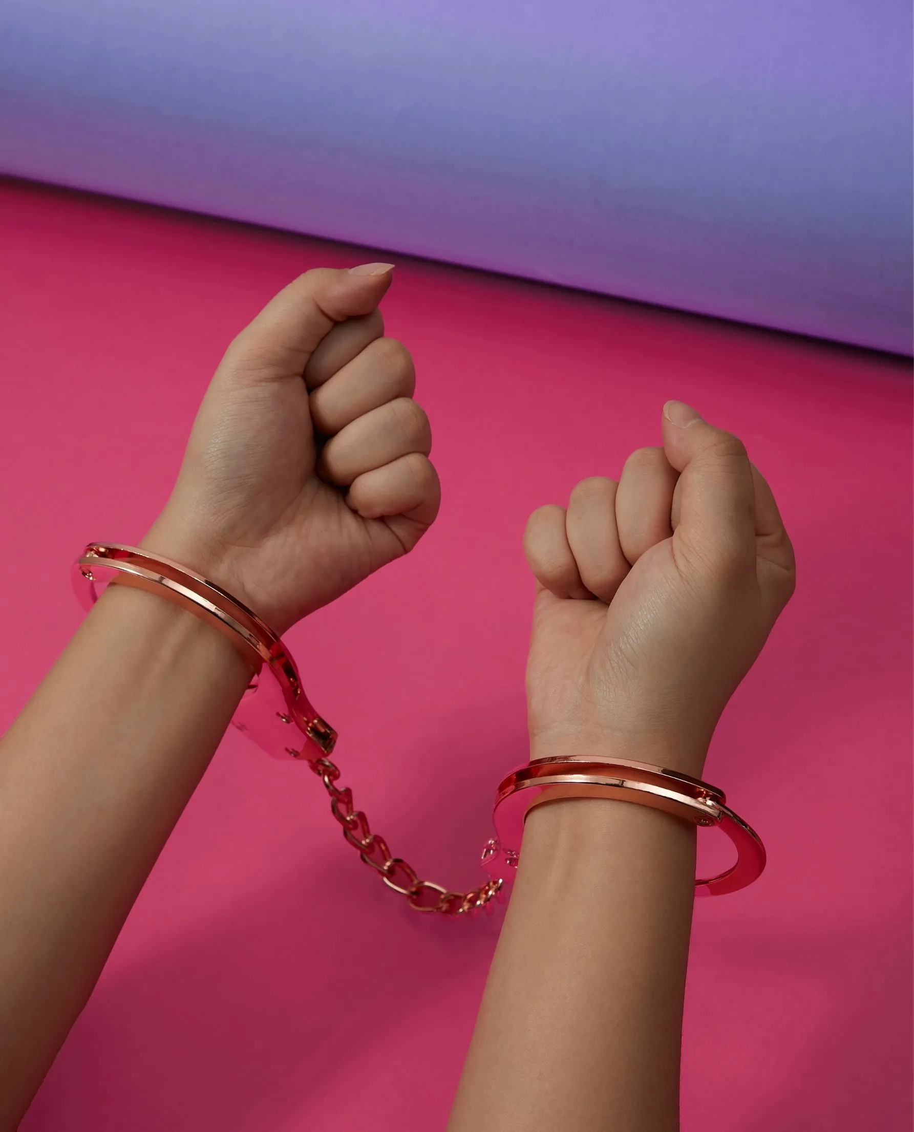 Rose Gold Hand Cuffs