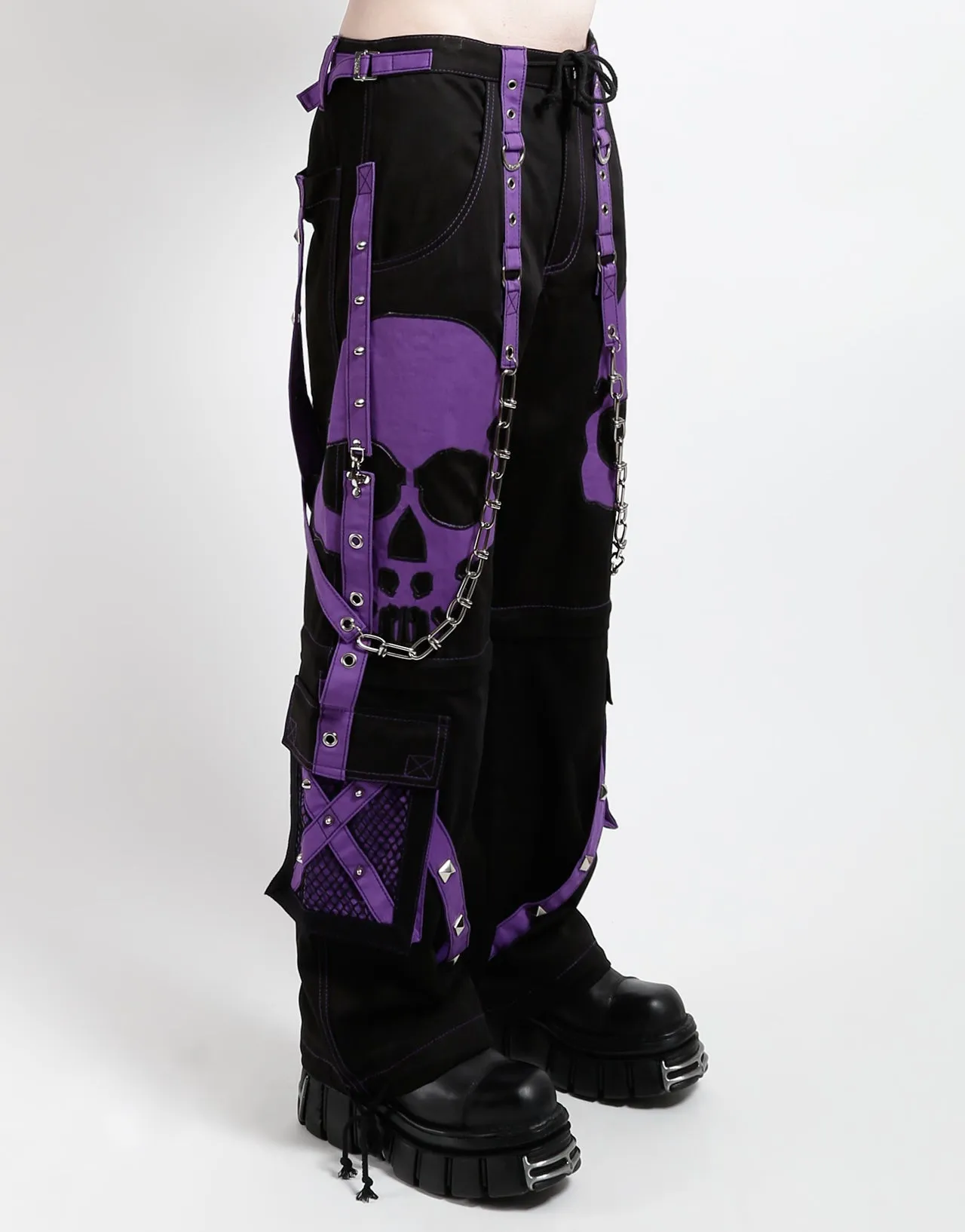 SCARE DARK STREET PANT PURPLE