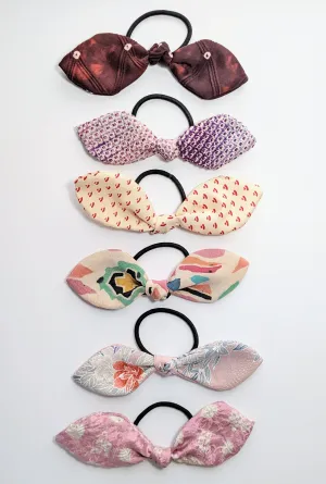 Silk Bow Hair Tie (6 variations)