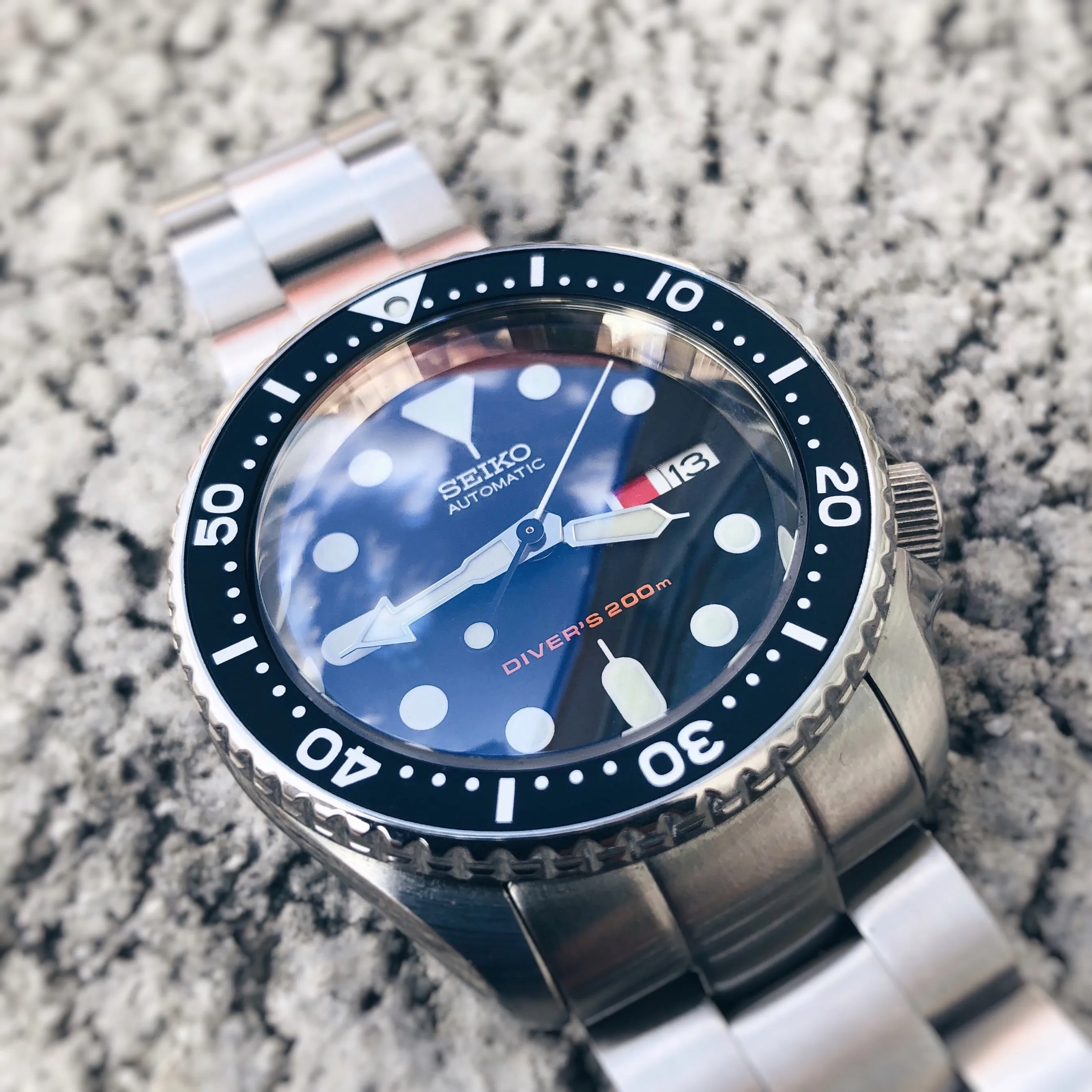 SKX007/SRPD Chapter Ring: Polished Finish