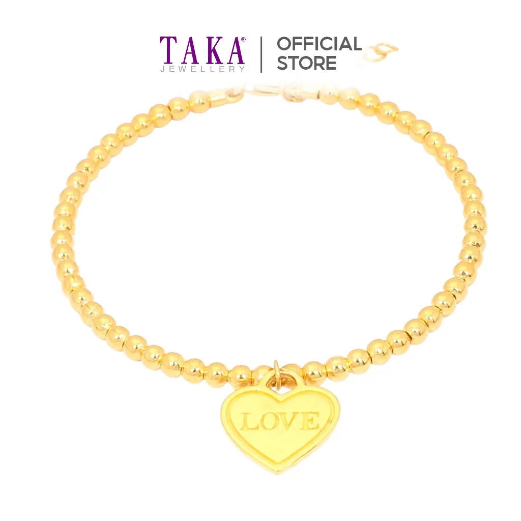 TAKA Jewellery 916 Gold Bangle