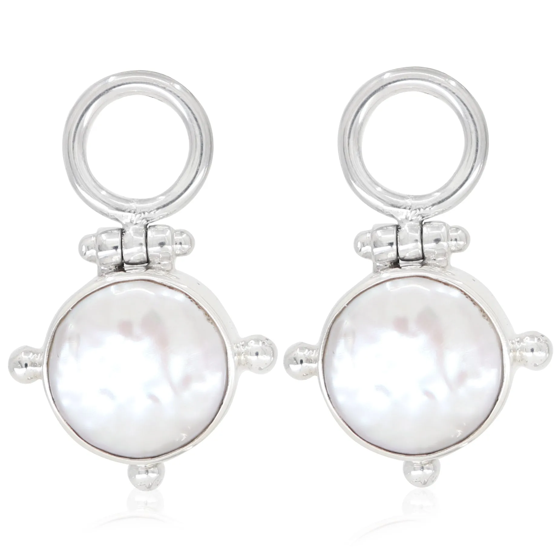 The Lost Pearl Silver Earrings