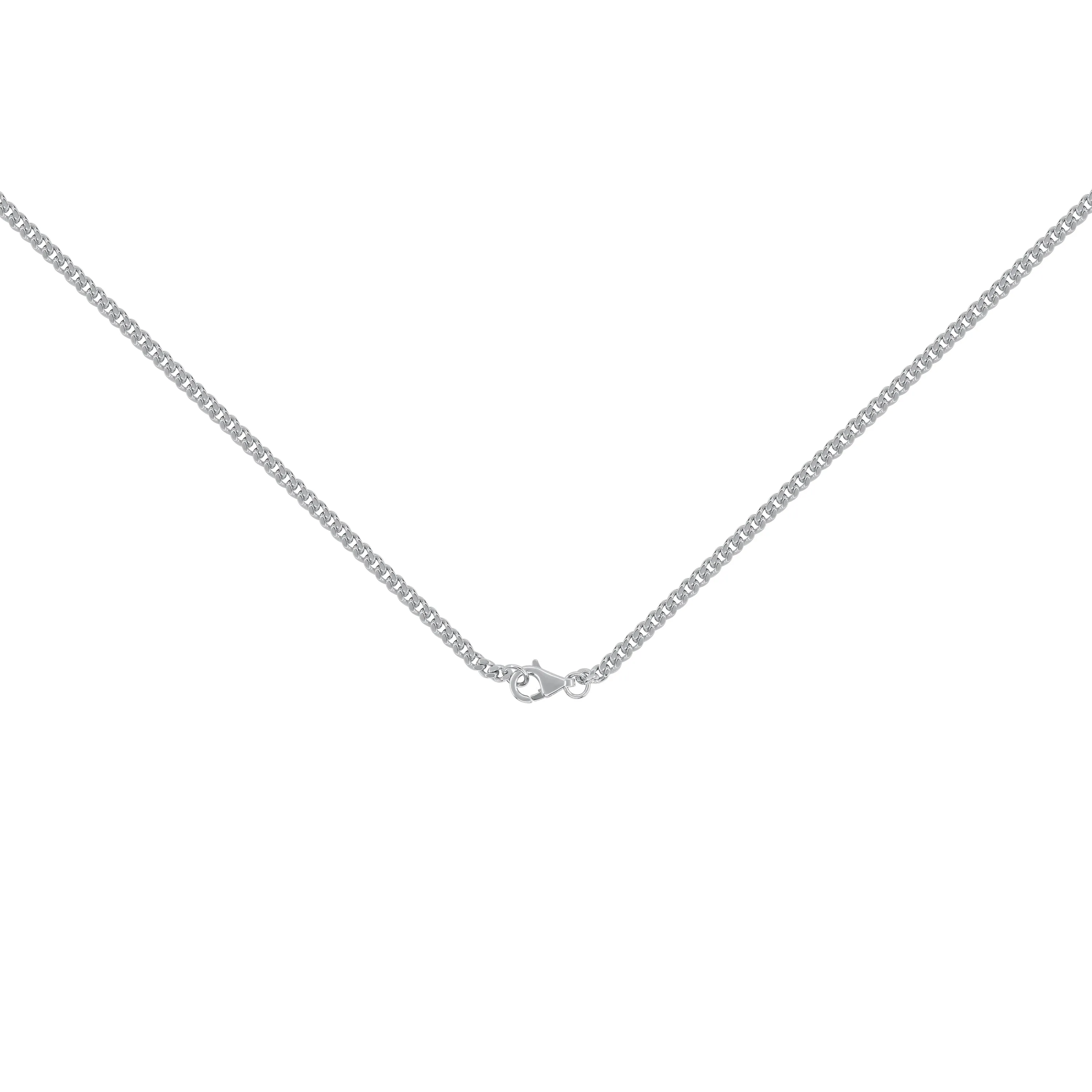 Thin Curb Chain, 925 Silver